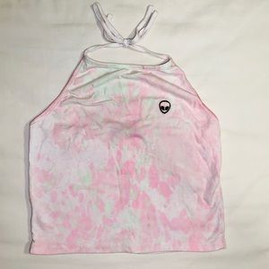 Brandy alien tie dye halter